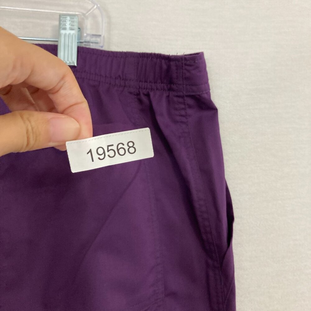 New Cherokee Purple Revolution Mid Rise Moderate Flare Pants 3XL - Picture 11 of 11